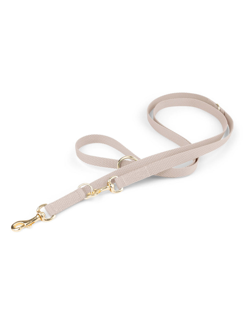Correa para perros manos libres beige