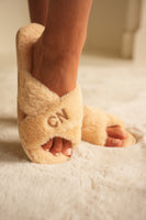 Pantoffel Beige
