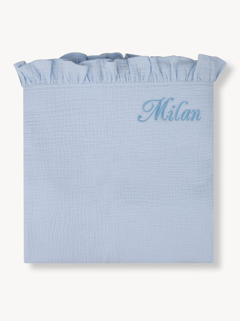 Hydrophilic Cloth Ruffle Baby Blue