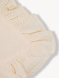 Mullwindel Rüschen klein Creme