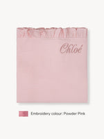 Paño Hidrofílico Volantes Pequeño Rosa Claro