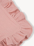 Paño Hidrofílico Volantes Pequeño Rosa Polvo