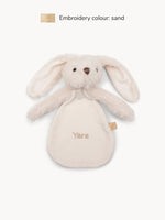 Lapin Doux en Tissu Crème