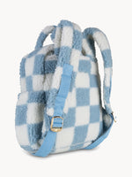 Rucksack Blockmuster Blau