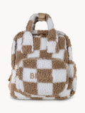 Backpack Chequered Brown