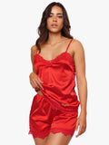 Pijama de Encaje Valentine Rojo