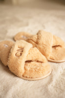 Pantoffel Beige