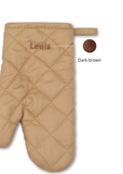 Oven Mitten Taupe Kids