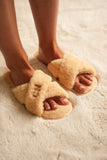 Pantoffel Beige
