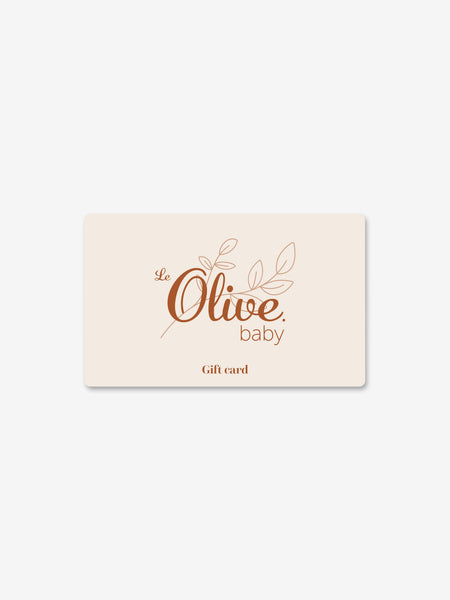 Carte cadeau Le Olive