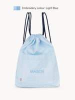 Bolsa de gimnasio Azul Bebé