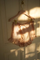 Pijama Volantes Crema