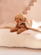 Hondenkussen Teddy Créme