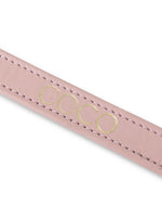 Dog Leash Leather Pink