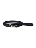 Laisse en cuir noir pour chien