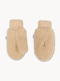 Teddy-Handschuhe Creme