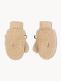 Teddy-Handschuhe Creme