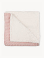 Teddy Deken Waffel Blush Pink