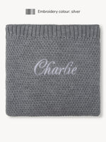 Knitted Blanket Grey