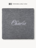 Knitted Blanket Grey