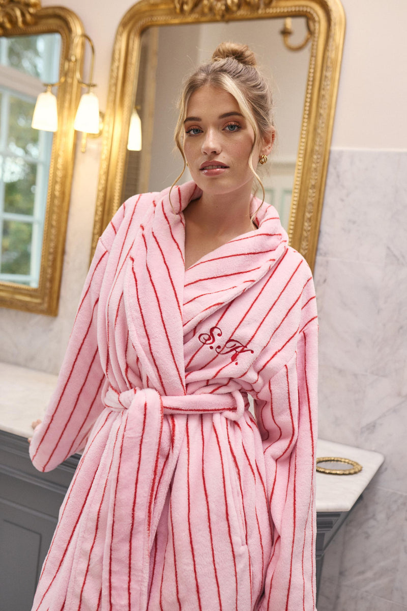 Albornoz Pink Stripe