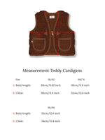 Teddy Cardigan Brown