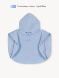 Poncho Babyblau