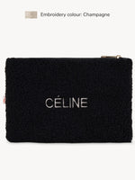 Neceser Peluche Negro