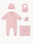 Powder Pink Baby Suit