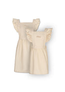 Family Baking Set Ruffle Beige