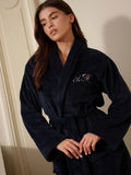 Peignoir Navy