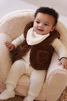 Fauteuil en Peluche Beige