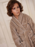 Peignoir Taupe Enfant