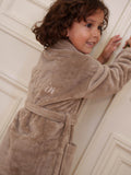 Peignoir Taupe Enfant
