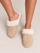 Slipper Suede Beige
