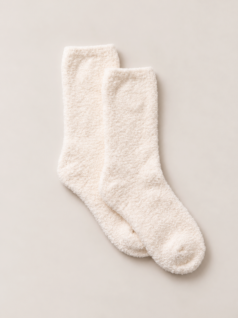 Socks Teddy Off-white