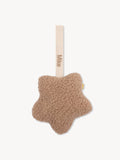 Chupete de Peluche Estrella Beige