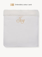 Teddy Blanket White
