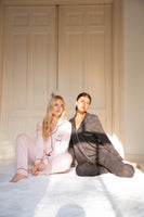 Pijama Modal Negro Largo