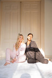 Pijama Modal Negro Largo