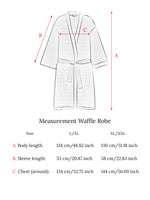 Waffle Robe White