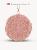 Monedero Peluche Rosa