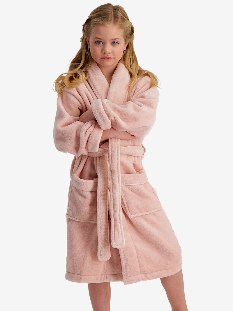 Albornoz Deluxe Orchid Pink Niños