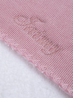 Capa de Baño con Purpurina Rosa Polvo