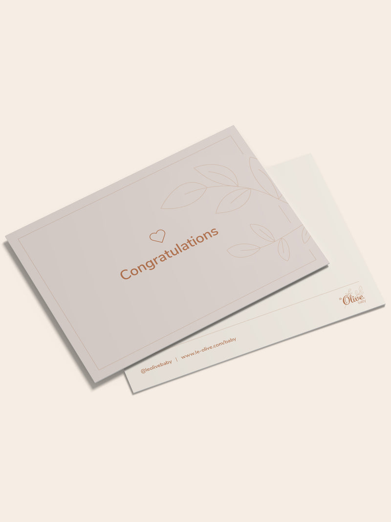 Wish Card Congratulations