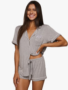 Pijama Modal Gris