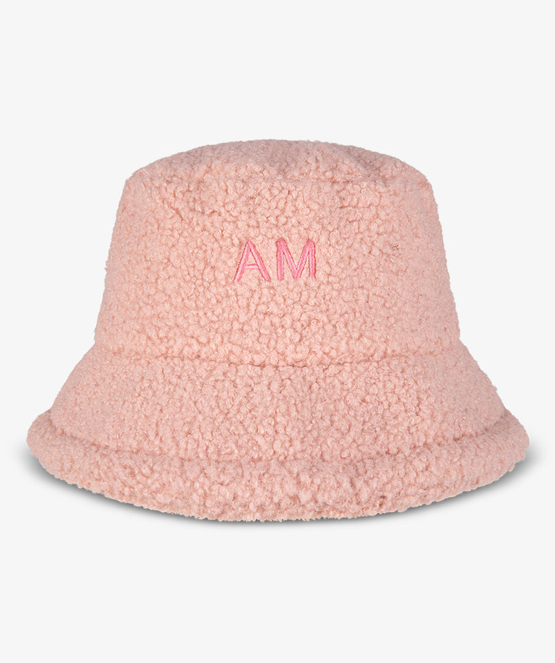 Bucket Hat Teddy Puderrosa