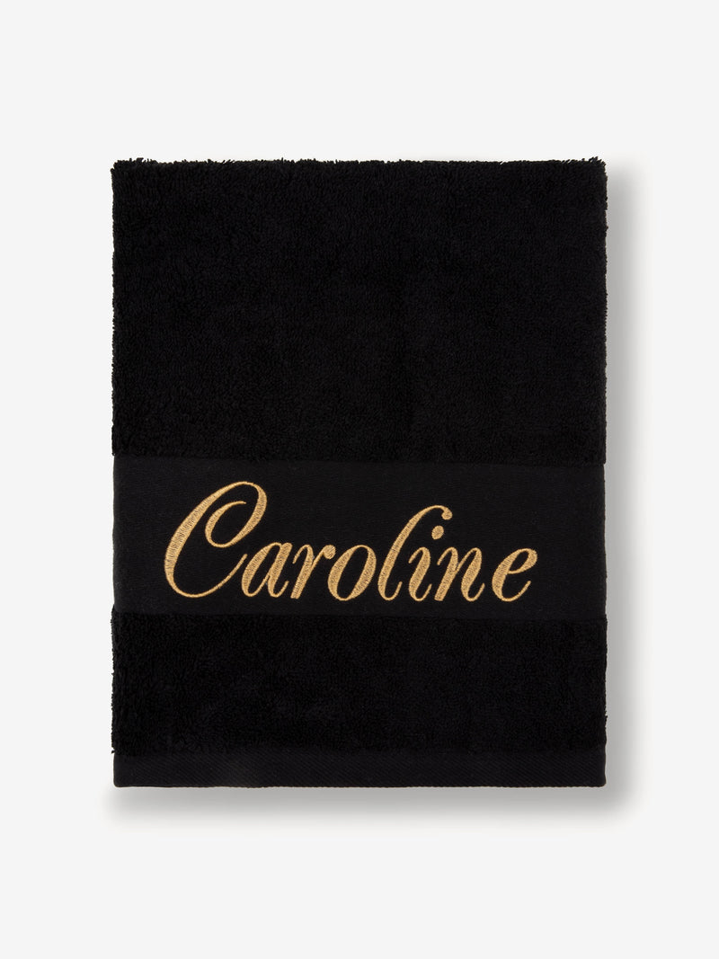 Bath Towel Small Midnight Black