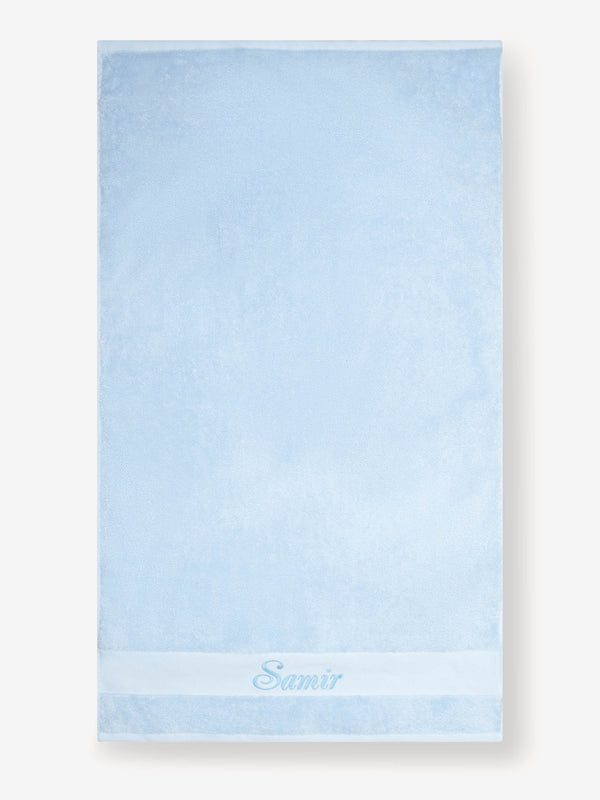 Bath Towel Small Baby Blue
