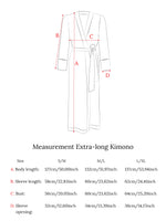 Kimono Deluxe Long Black